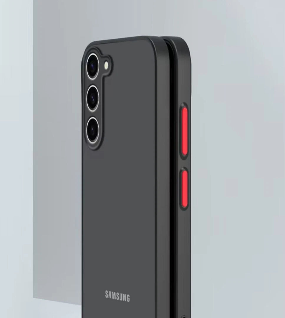 Matte Case Camera Cover For Samsung Galaxy S24 S23 S22 S21 S20 S10 A54 A14 A13