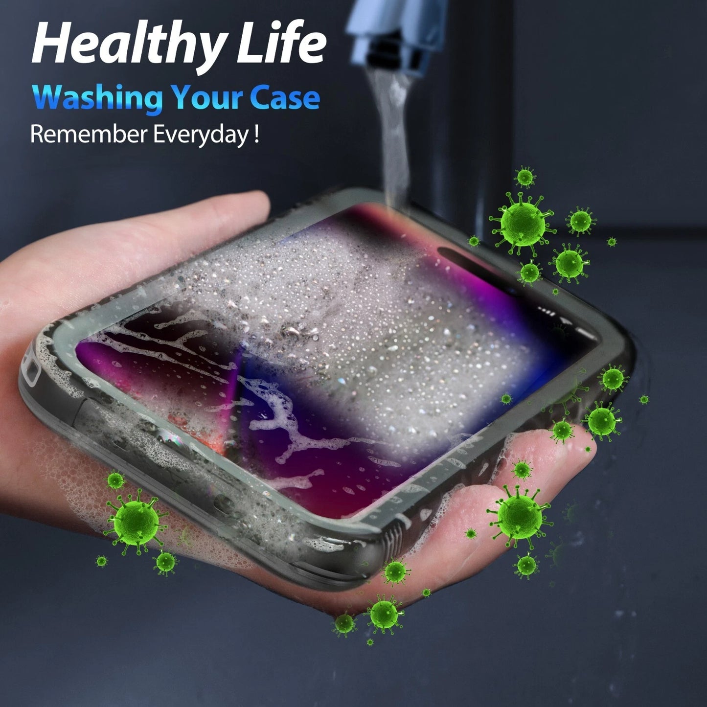 Waterproof Phone Case for iPhone 14 13 11 12 15 16 17 Pro Max Shockproof Cover