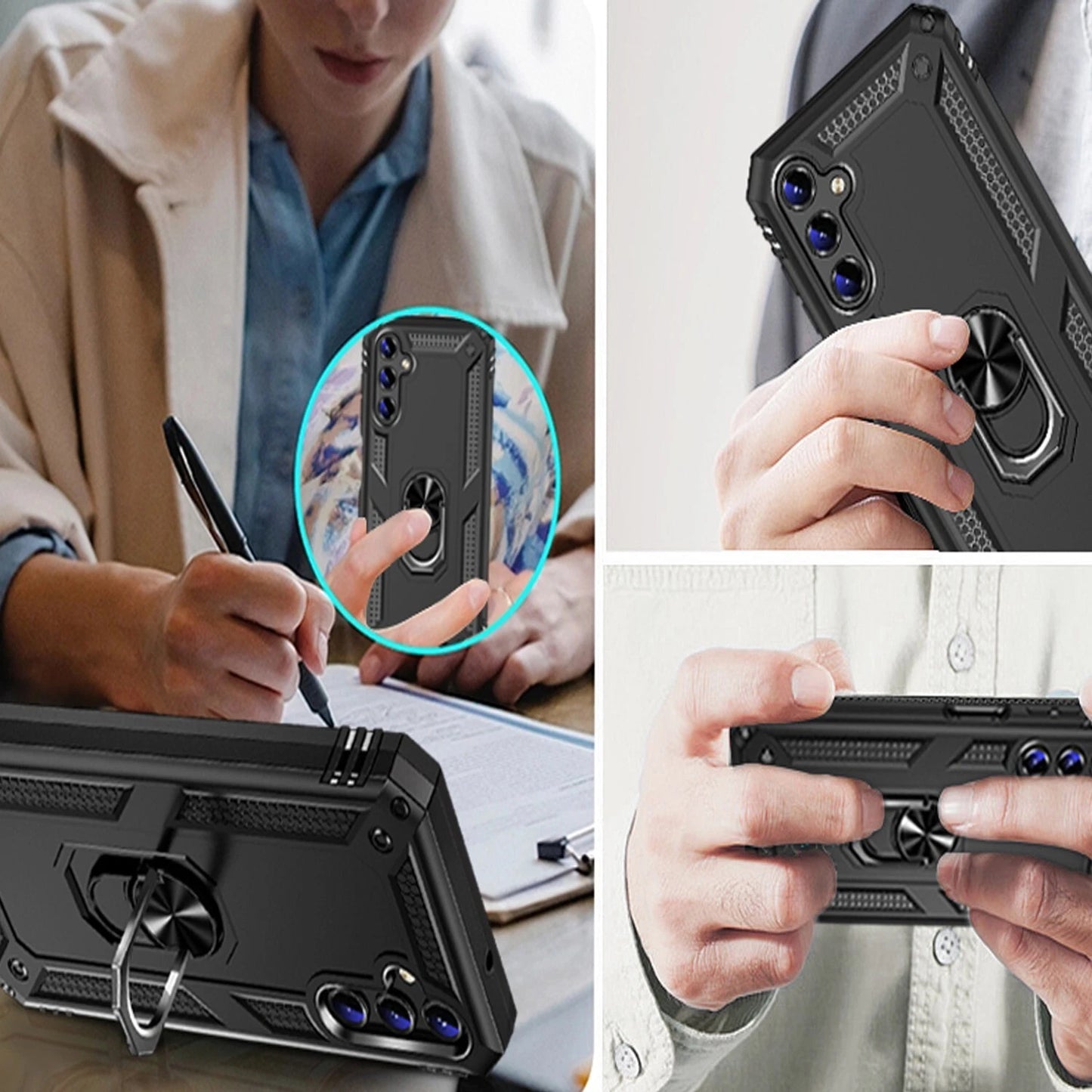 For Samsung Galaxy A16 A17 5G A15 A14 A54 A03s A13 A32 Case Phone Cover + Screen