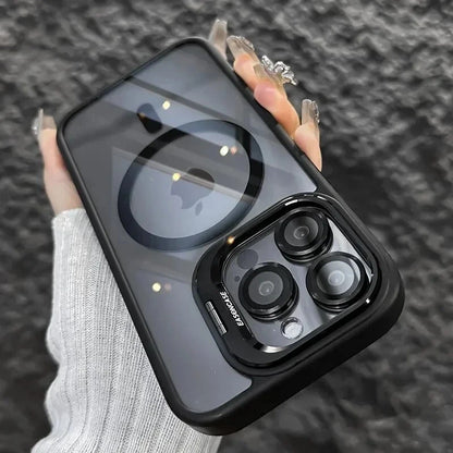 For iPhone 17 Air 16 Pro Max 15 14 13 12 11 Shockproof Mag Safe Case Camera Lens