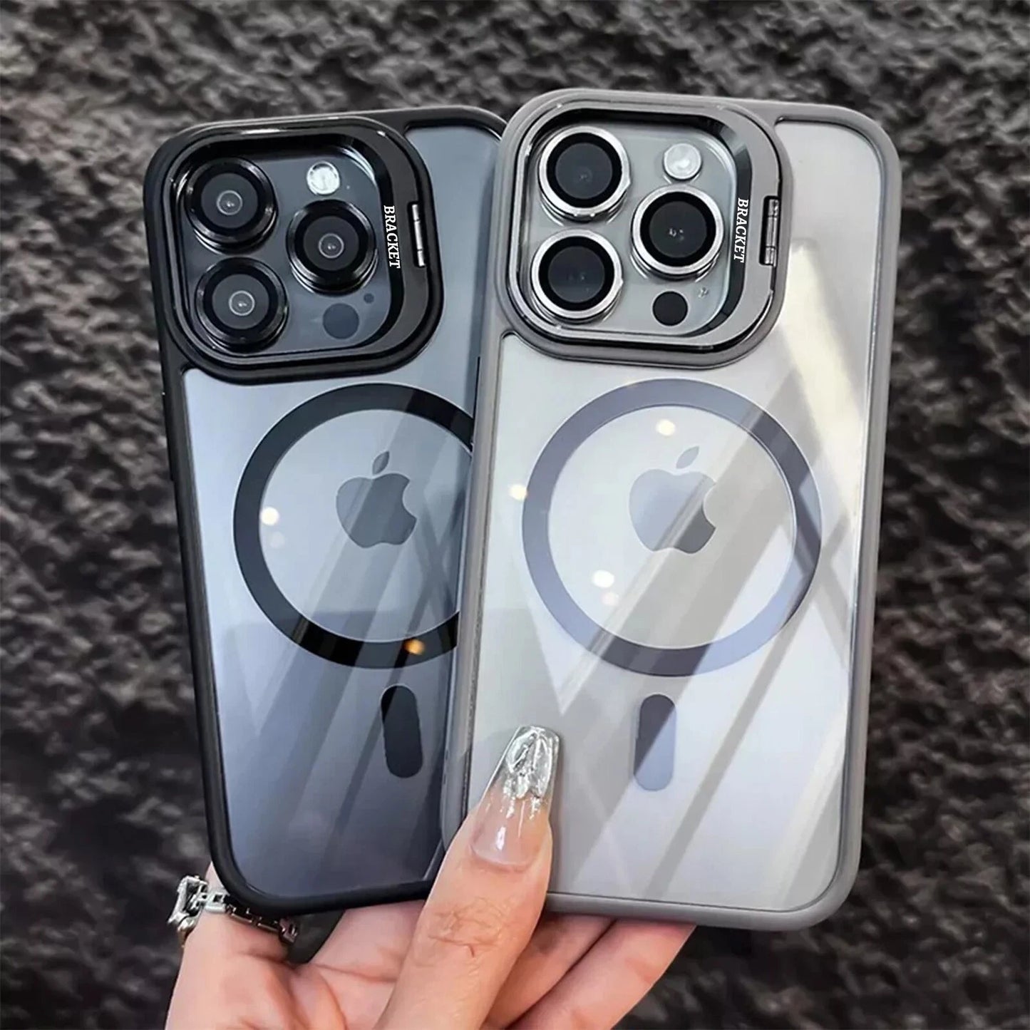 For iPhone 17 Pro Max Air 16 15 14 13 Shockproof Mag Safe Case Camera Lens Cover