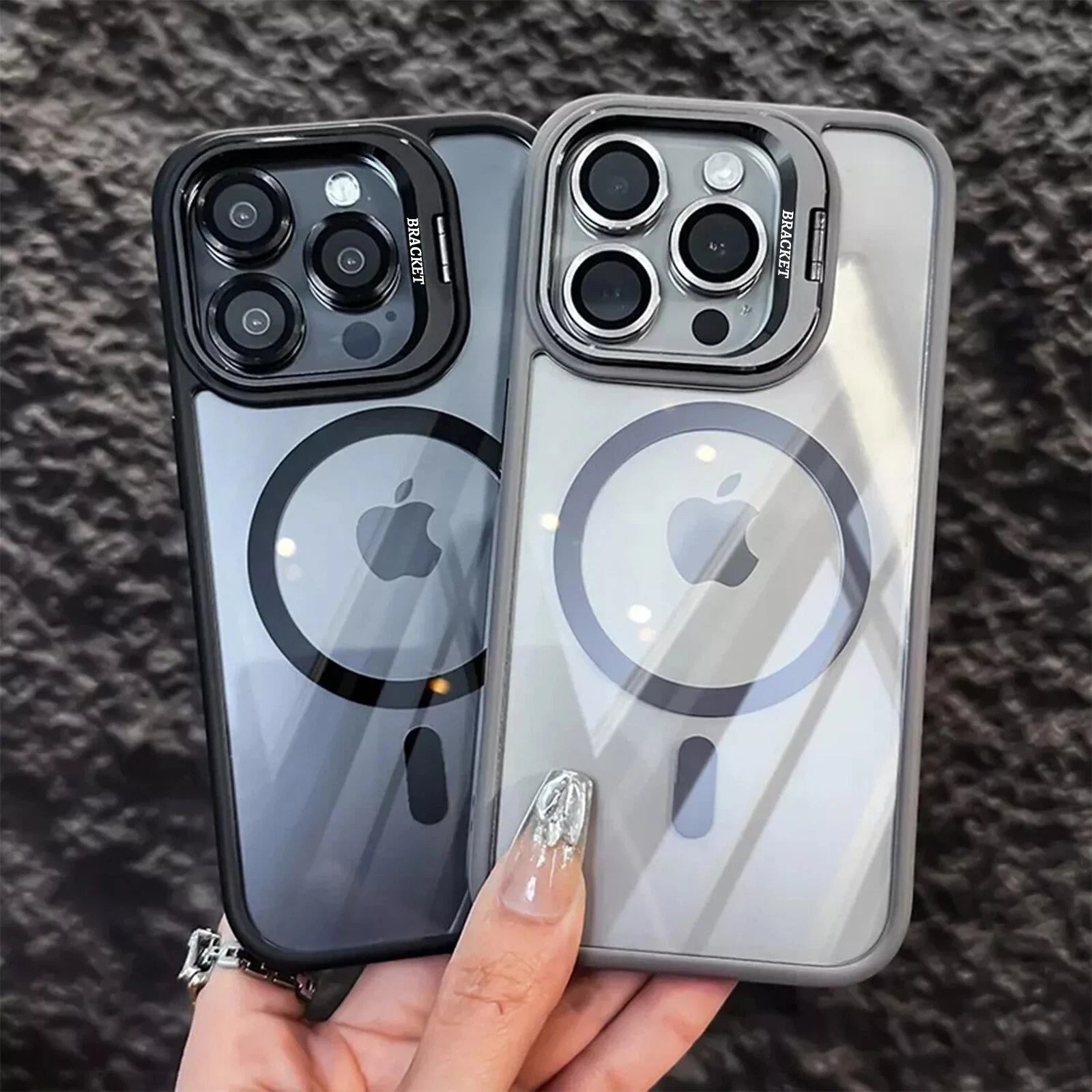 For iPhone 17 Pro Max Air 16 15 14 13 Shockproof Mag Safe Case Camera Lens Cover