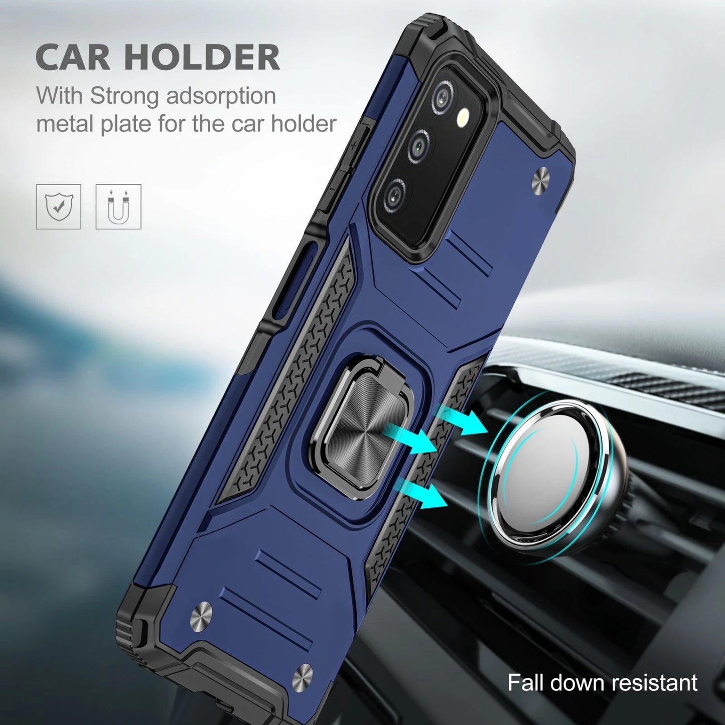 For Samsung Galaxy A15 5G Case /A14 5G/A54/A03S/A13 Phone Cover +Glass Protector