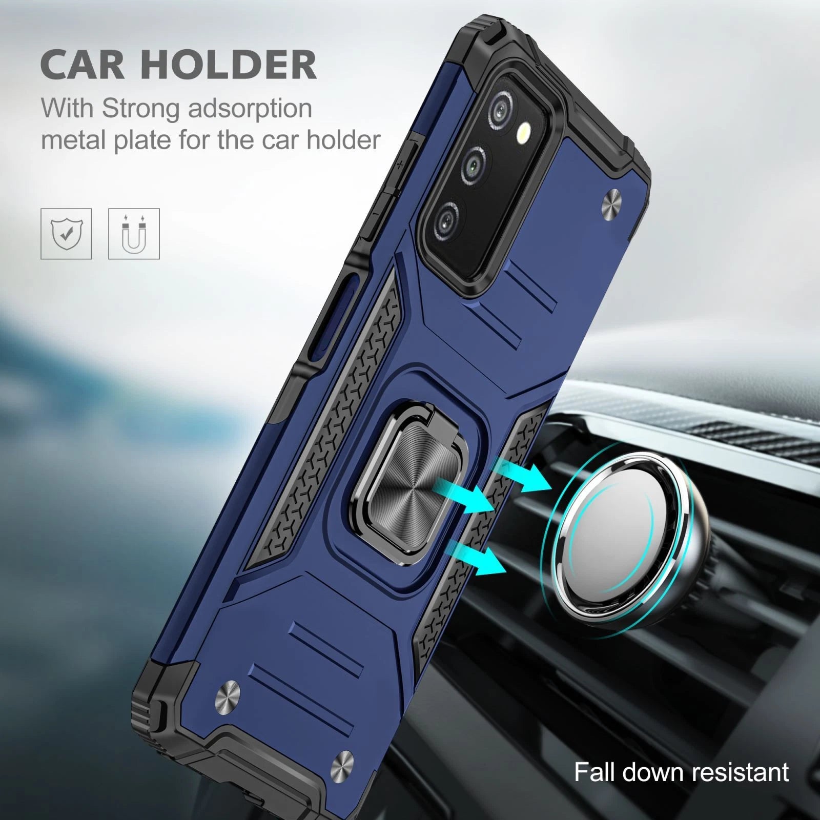 For Samsung Galaxy A15 5G Case /A14 5G/A54/A03S/A13 Phone Cover +Glass Protector