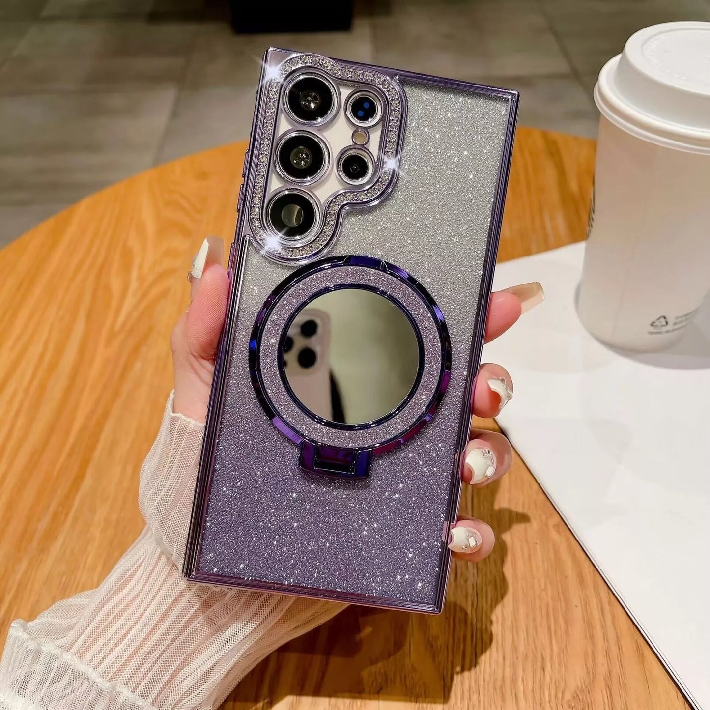 Women's Luxury Phone Case Shockproof Cover For Samsung Galaxy S25 S24 S23 S22