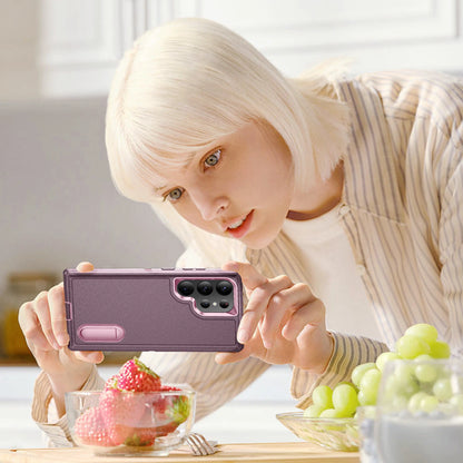 For Samsung S25 Ultra S23/S22+ S24 Case Hybrid Shockproof Hard Back Phone Cover