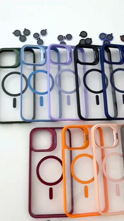 For iPhone 17 Pro Max Air 16 15 14 13 Shockproof Mag Safe Case Camera Lens Cover - Video 1 of 1