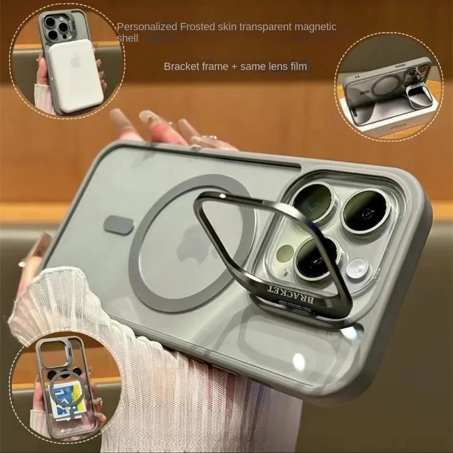 For iPhone 17 Air 16 Pro Max 15 14 13 12 11 Shockproof Mag Safe Case Camera Lens