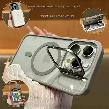 For iPhone 17 Air 16 Pro Max 15 14 13 12 11 Shockproof Mag Safe Case Camera Lens