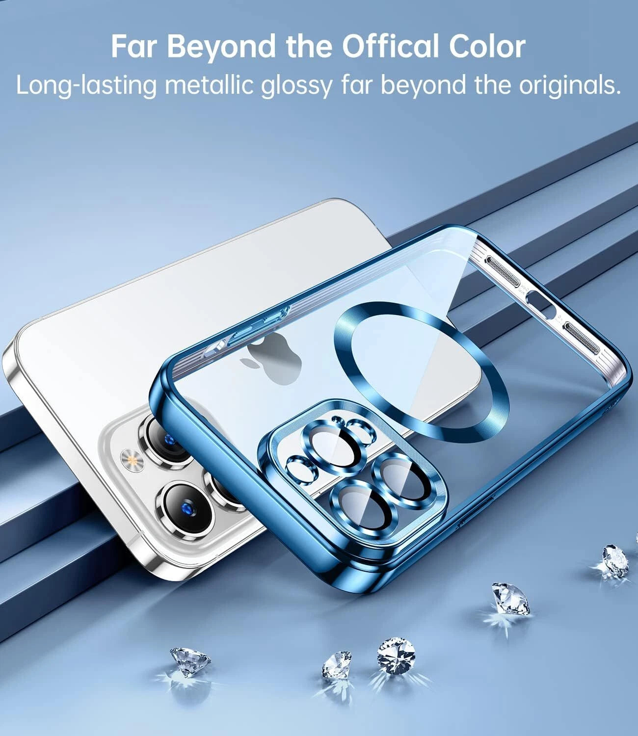 For iPhone 17 16 15 14 13 12 11 Pro Max Air Plus Mag Safe Case Camera Lens Cover