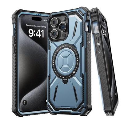 For iPhone 16 Pro Max 15 14 13 12 11 Heavy Duty Defender Case Belt Clip Holster