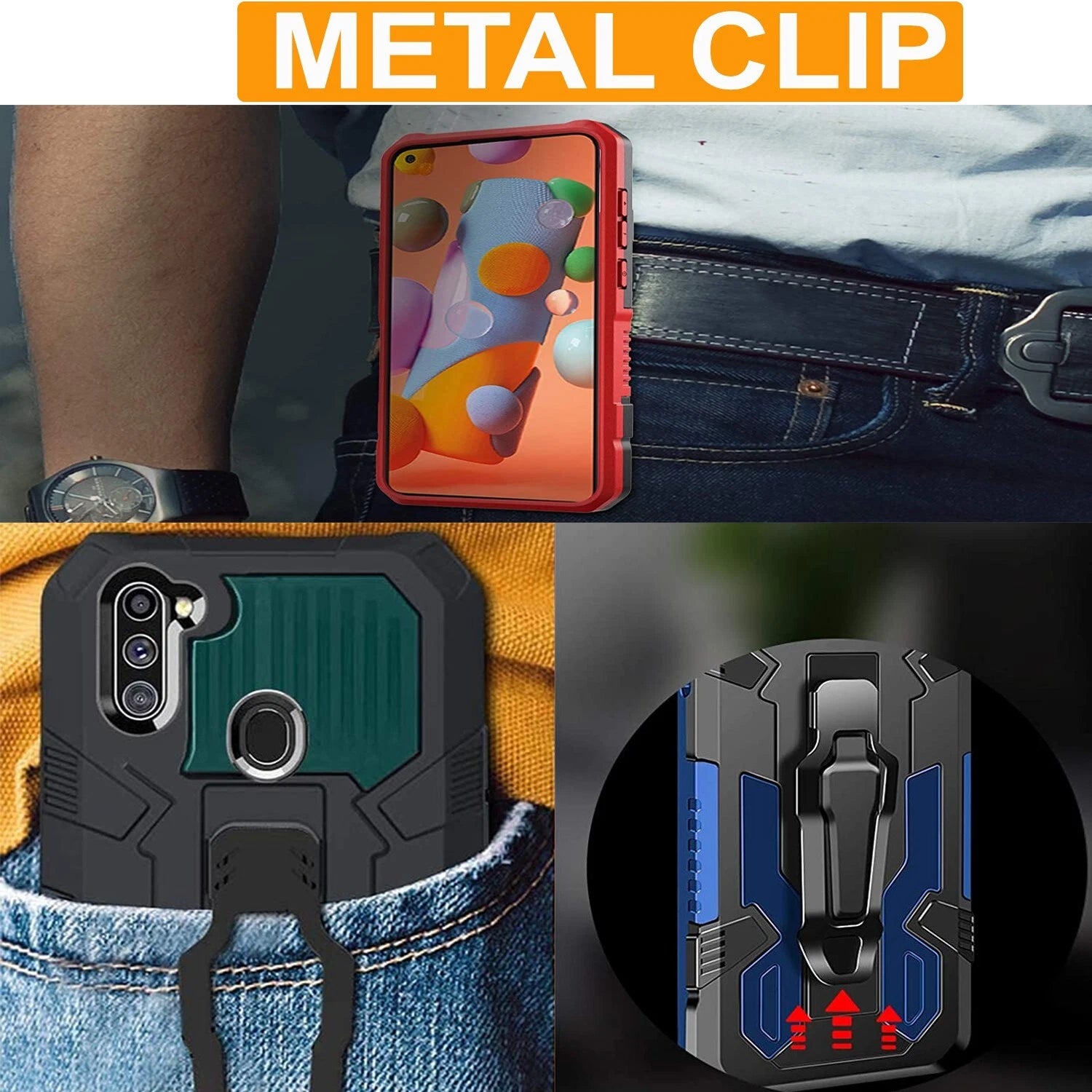 For Samsung Galaxy S20 FE 5G Case /Ultra/Plus Phone Cover +Tempered Glass Screen