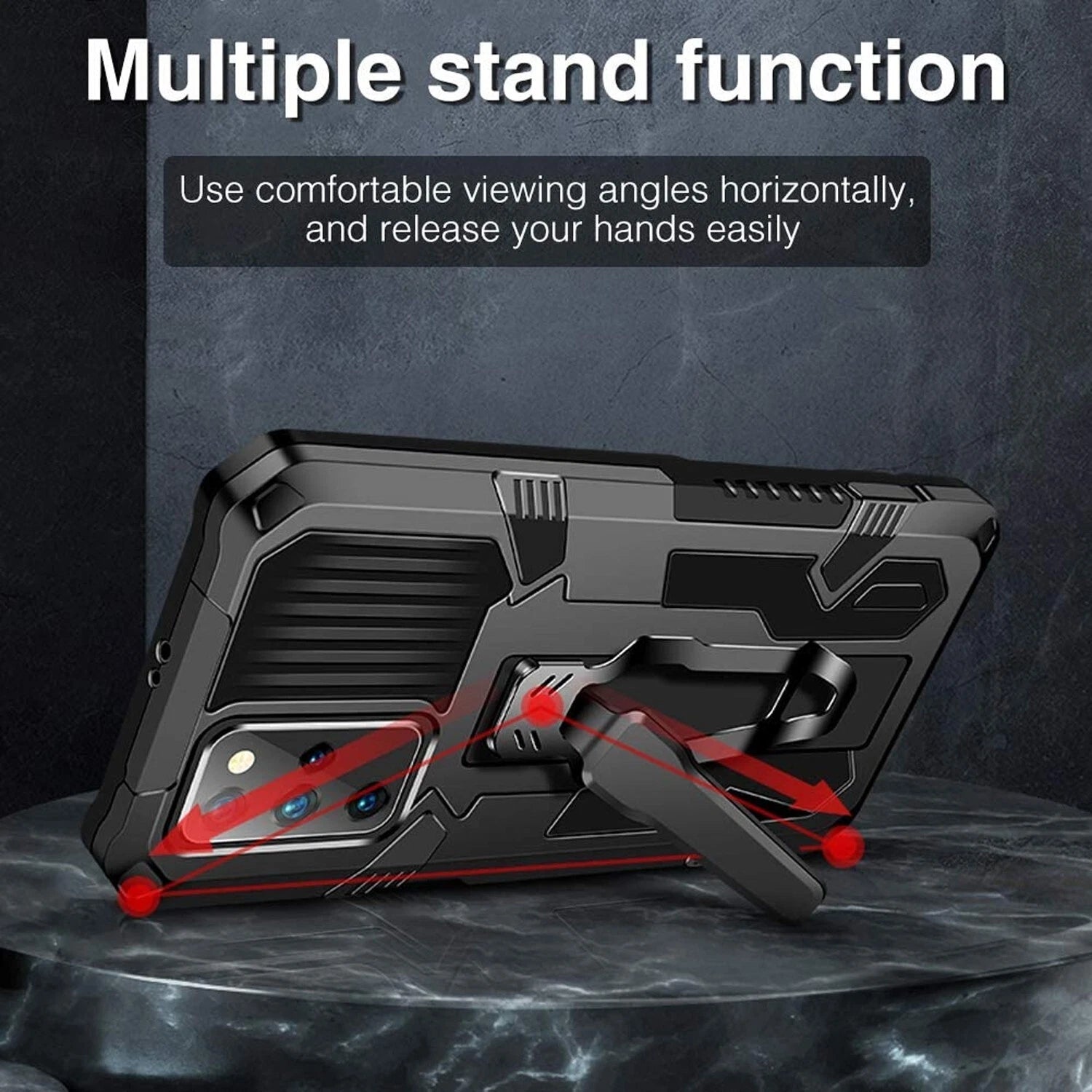For Samsung Galaxy S20 FE 5G Case /Ultra/Plus Phone Cover +Tempered Glass Screen