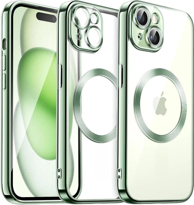 For iPhone 17 16 15 14 13 12 11 Pro Max Air Plus Mag Safe Case Camera Lens Cover