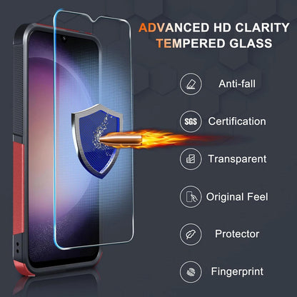 For Samsung Galaxy A16 5G A15 A14 A54 Case Phone Cover Shockproof +Screen Glass