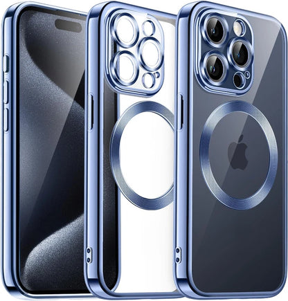 For iPhone 17 16 15 14 13 12 11 Pro Max Air Plus Mag Safe Case Camera Lens Cover