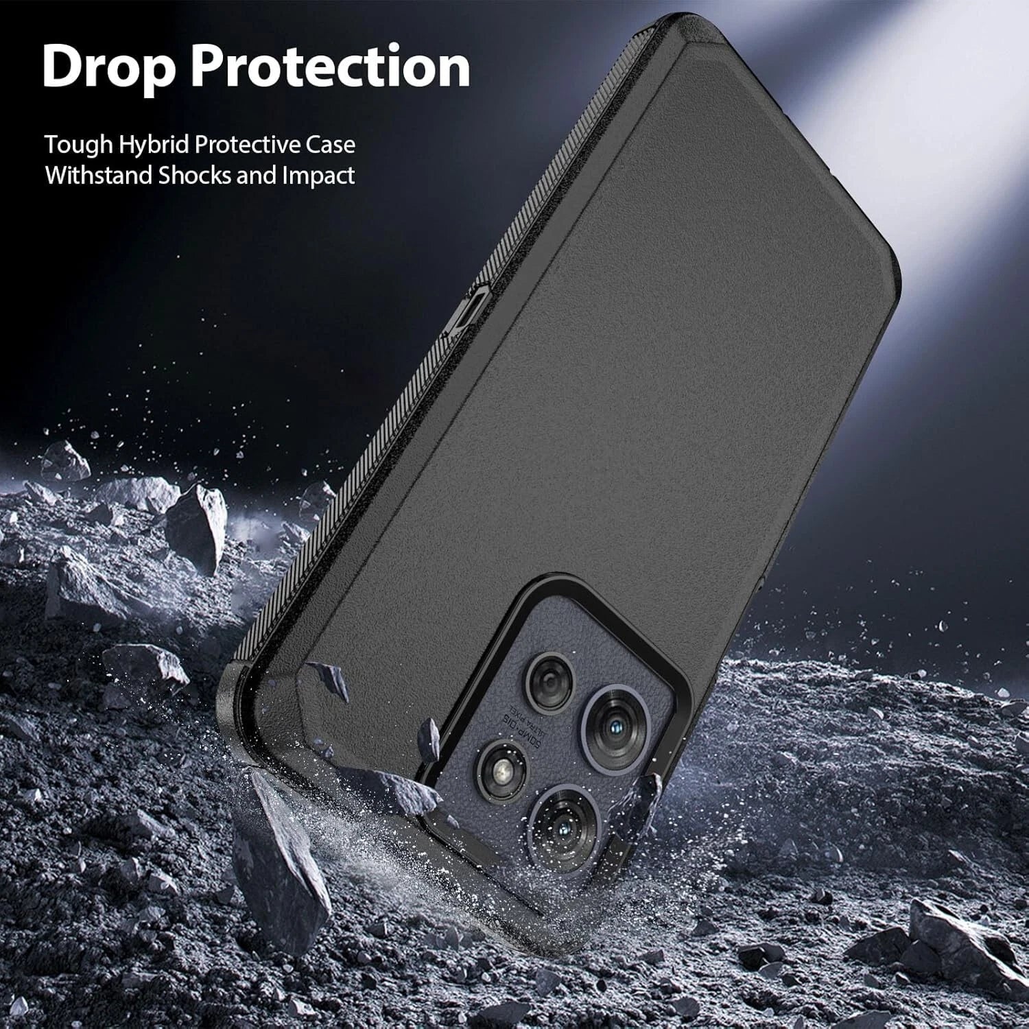 Heavy Duty For Moto G 2025 Case - Rugged Shockproof Cover with Tempered Glass Screen Protector