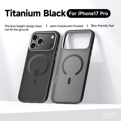 Frosted Magnetic Case Shockproof Hybrid Cover For iPhone 17 Pro Max 16 15 Pro
