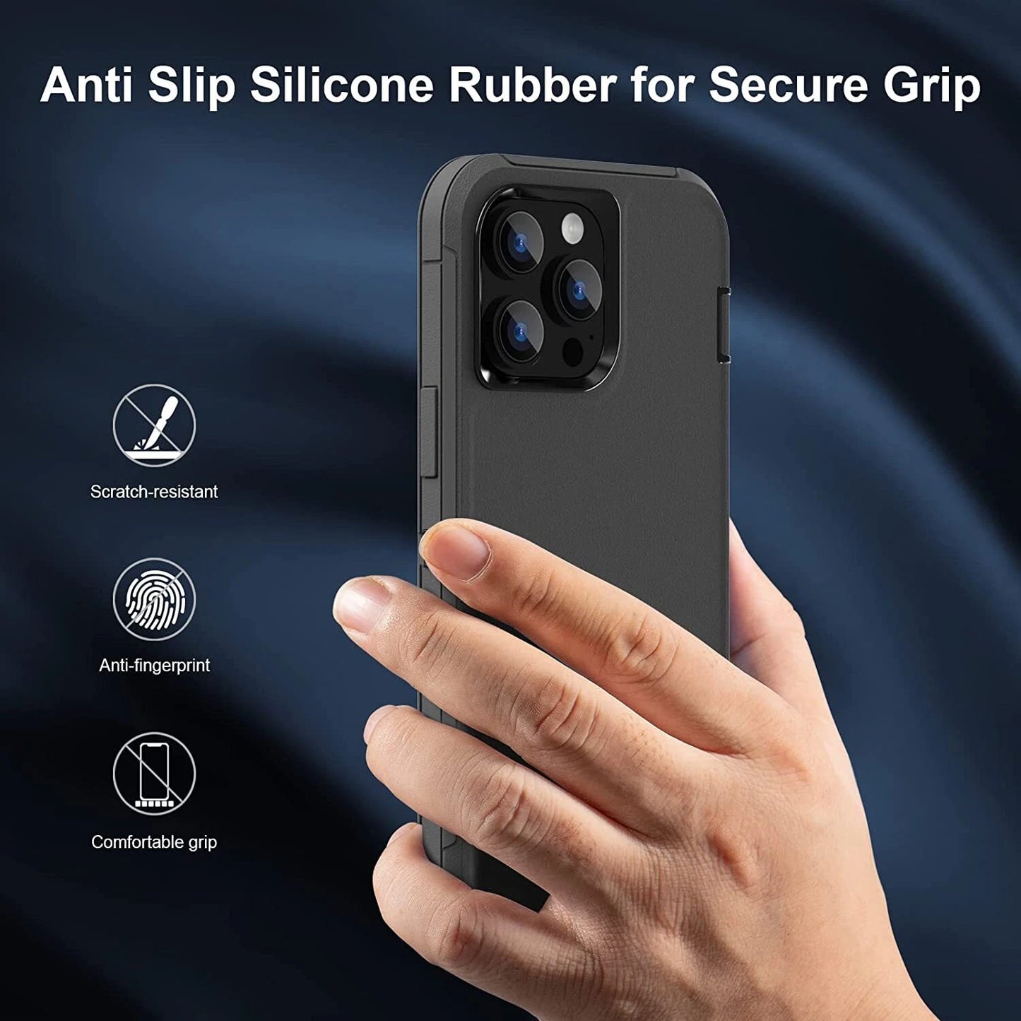 For iPhone 17 Air 16e 15 14 13 12 11 Pro Max XR X Max Rugged Shockproof Case