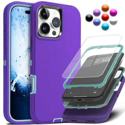 Shockproof Heavy Duty Case For iPhone 17 Air 16 15 14 Plus 13 12 11 Pro Max Cove