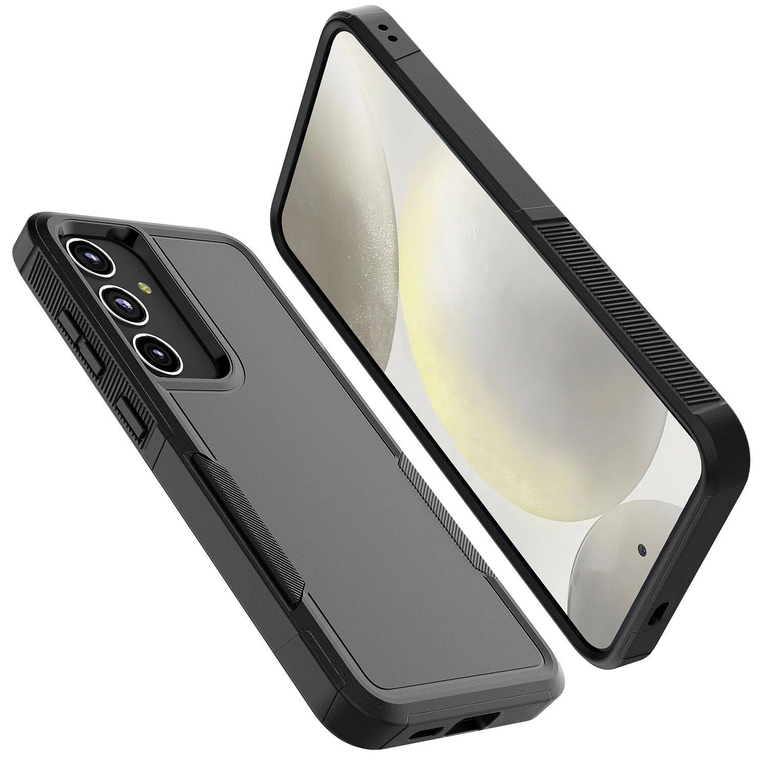 For Samsung Galaxy S25 S25 Plus S25 Ultra Shockproof Case Cover + Tempered Glass