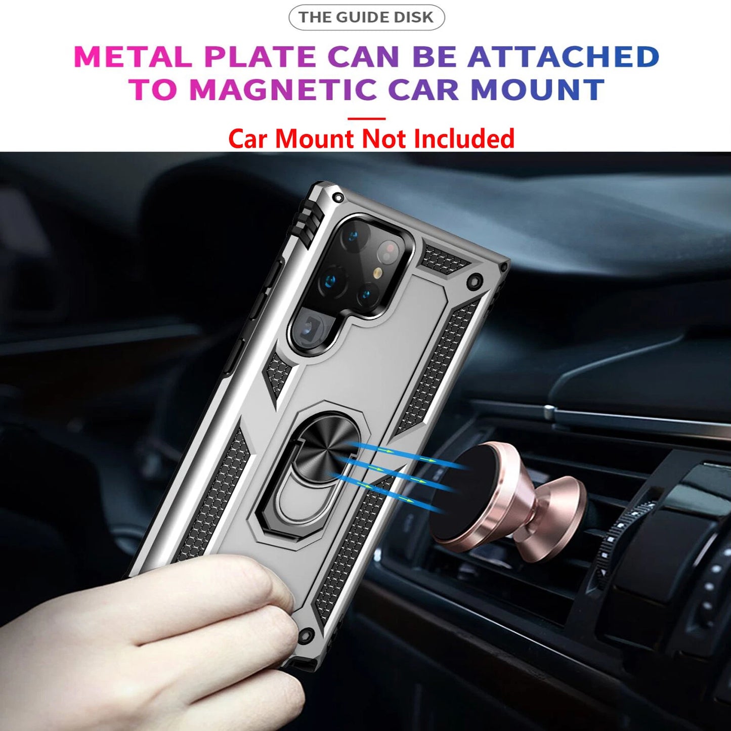 For Samsung Galaxy S25 Ultra S24 S23 FE S22 S21 S20 Case Phone Cover /W Screen