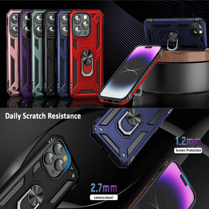 For iPhone 17 Pro Max Case 17 Pro 16 15 14 13 12 11 Phone Cover + Tempered Glass