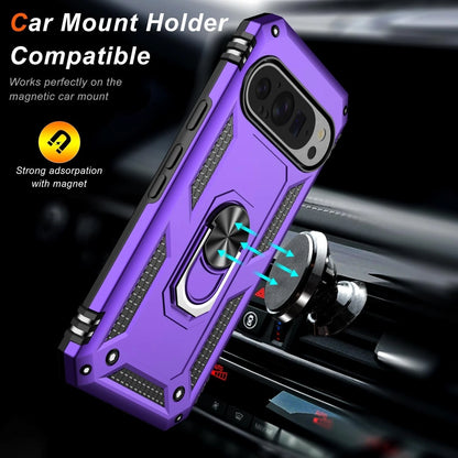 For Google Pixel 9A Case /9 Pro XL/8A/7 Phone Cover Shockproof + Tempered Glass