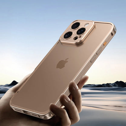 For iPhone 17 Pro Max 17Air 16 15 14 13 Metal Shockproof Rugged Slim Bumper Case