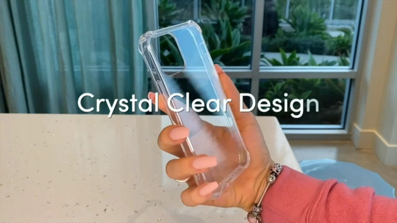 Clear Case Shockproof Cover for iPhone 17 16 15 14 13 12 11 Pro Max Mini XS XR X - Video 1 of 1