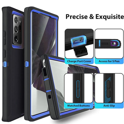 For Samsung Galaxy S25 Ultra Case S24 S23 Plus S22 S21 S20 FE Phone Cover +Glass