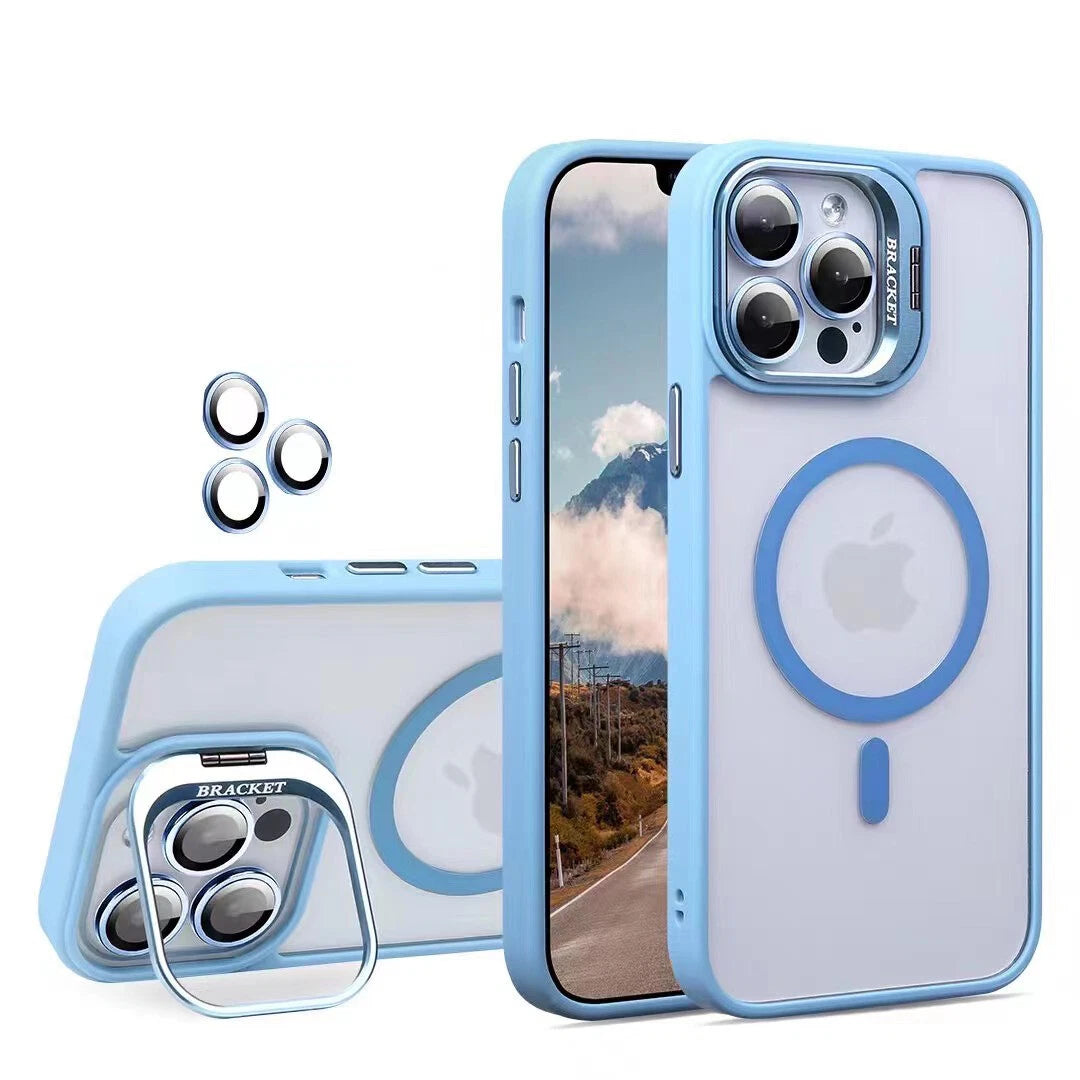 Shockproof Mag Safe Case For iPhone 16 17 Pro Max 15 14 13 12 Camera Lens Cover