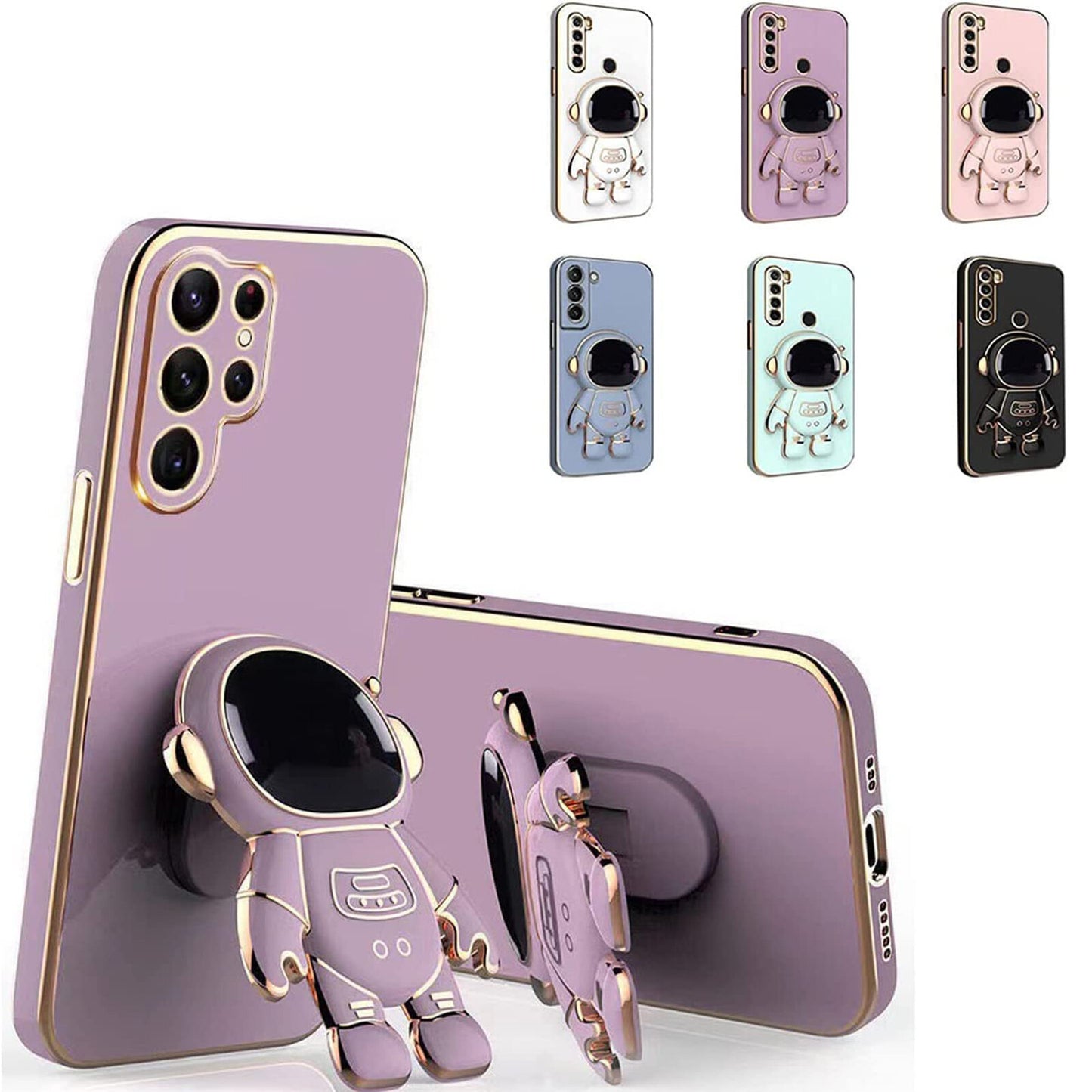 For Samsung S25 Ultra S24 S23 S22 S21 Plating Shockproof Case Ultra Thin Cover