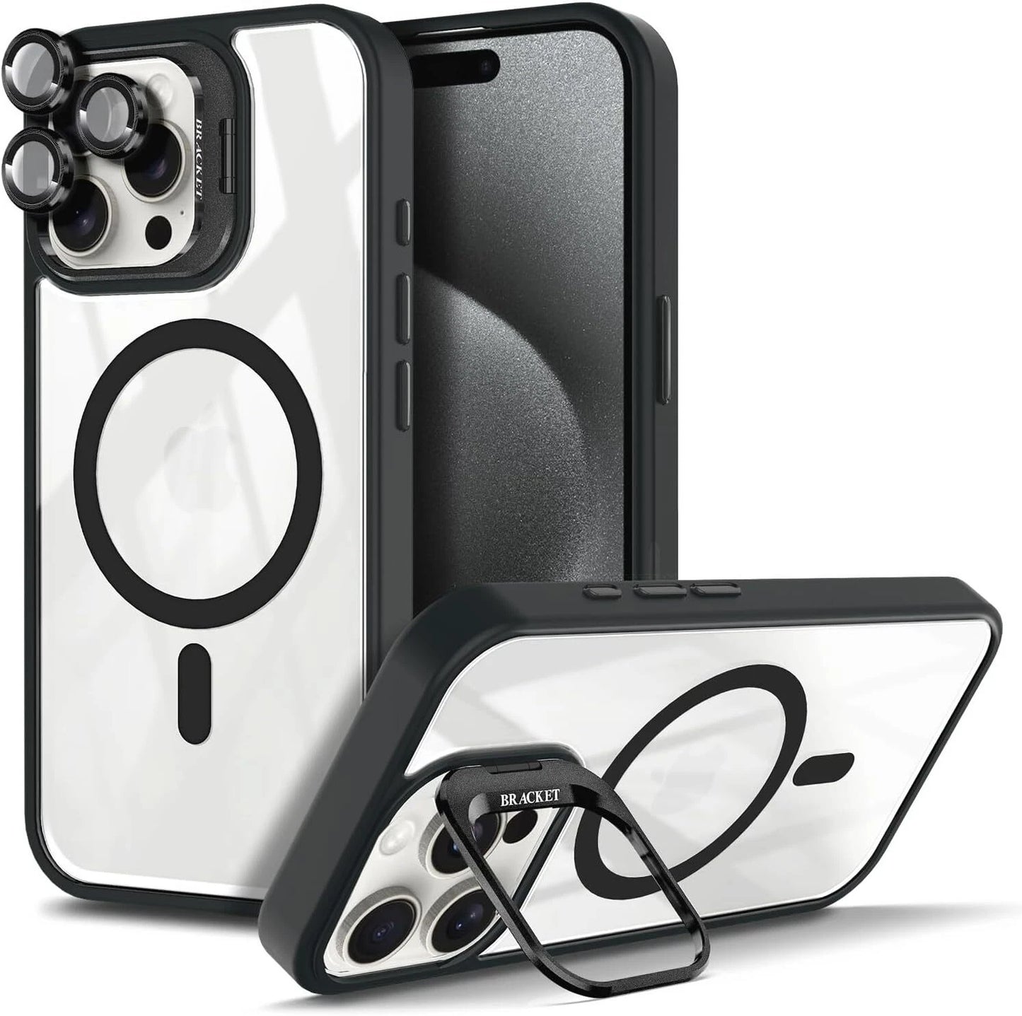 Shockproof Mag Safe Case For iPhone 16 17 Pro Max 15 14 13 12 Camera Lens Cover