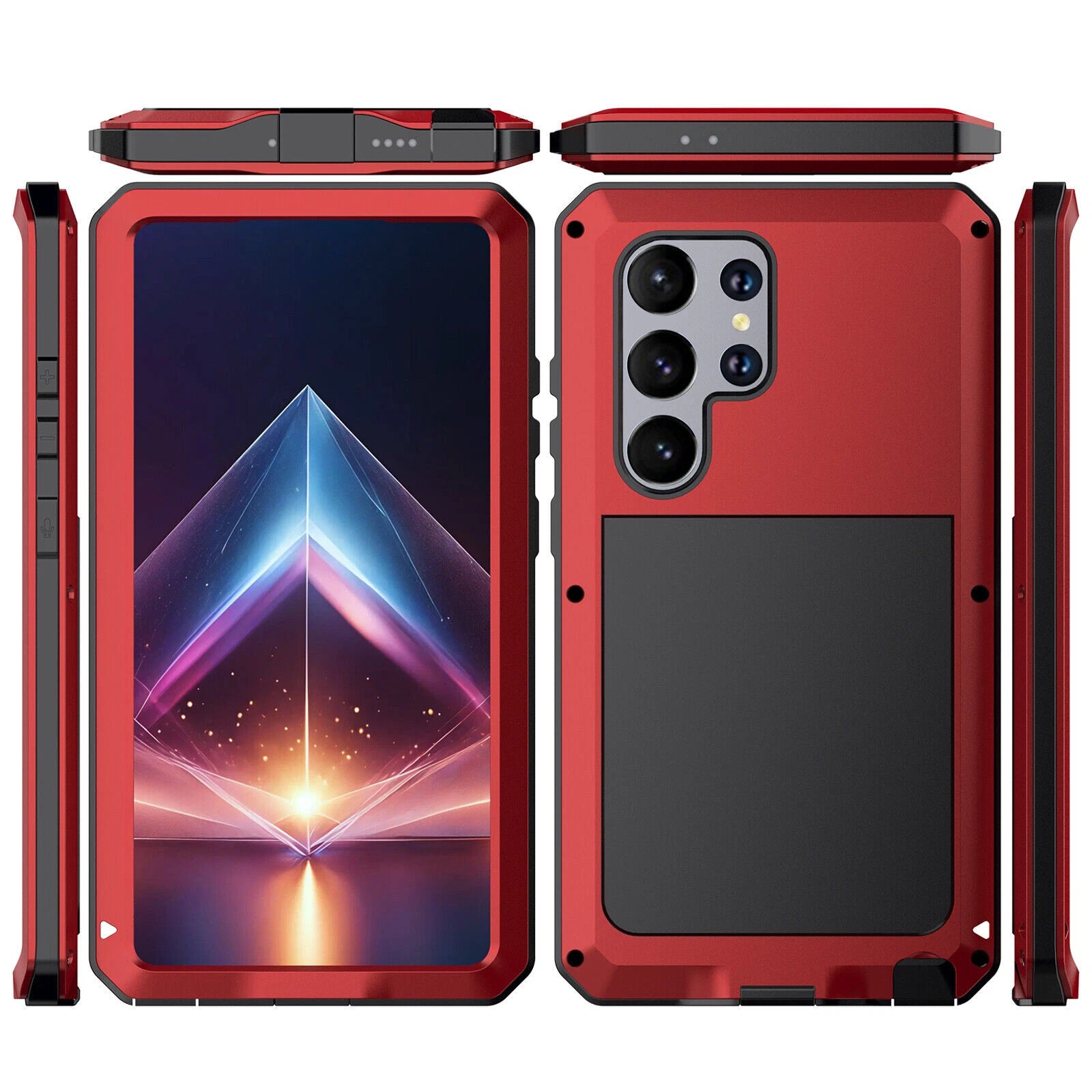 METAL ALUMINIUM CASE COVER FOR SAMSUNG GALAXY S25 S24 S23 S22 S21 Ultra S20 Plus