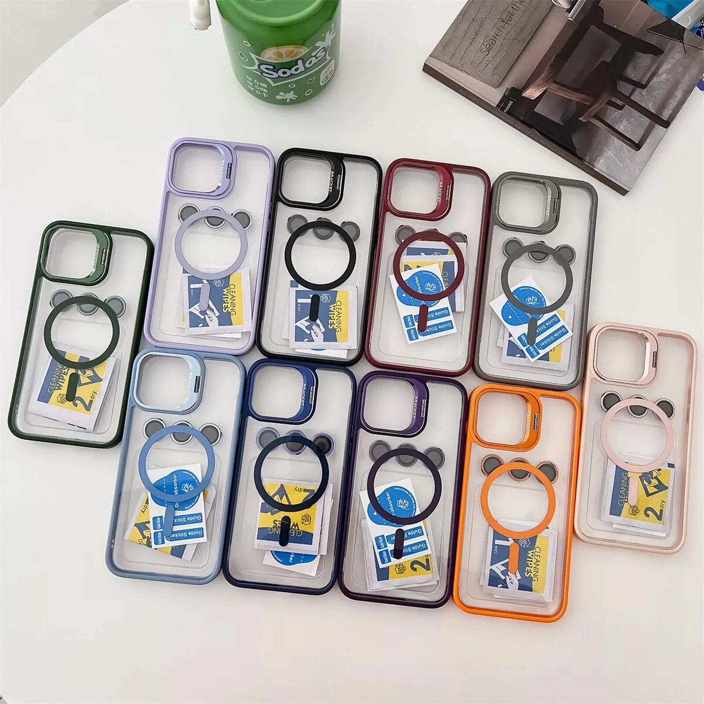 For iPhone 17 Pro Max Air 16 15 14 13 Shockproof Mag Safe Case Camera Lens Cover