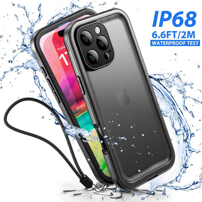 Waterproof Phone Case for iPhone 14 13 11 12 15 16 17 Pro Max Shockproof Cover