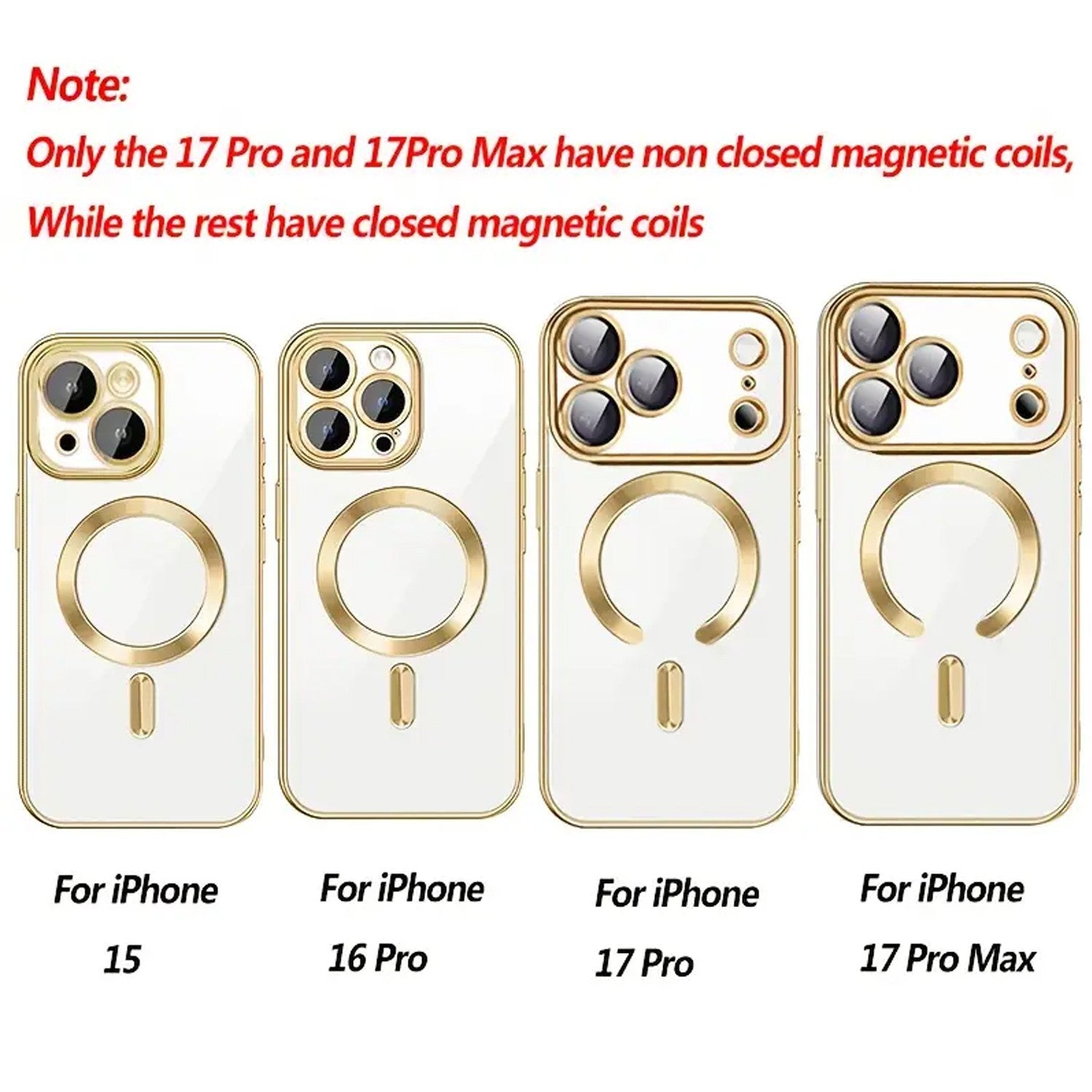 For For iPhone 17 Pro Max 17 Air 16 Case Shockproof Phone Cover + Tempered Glass