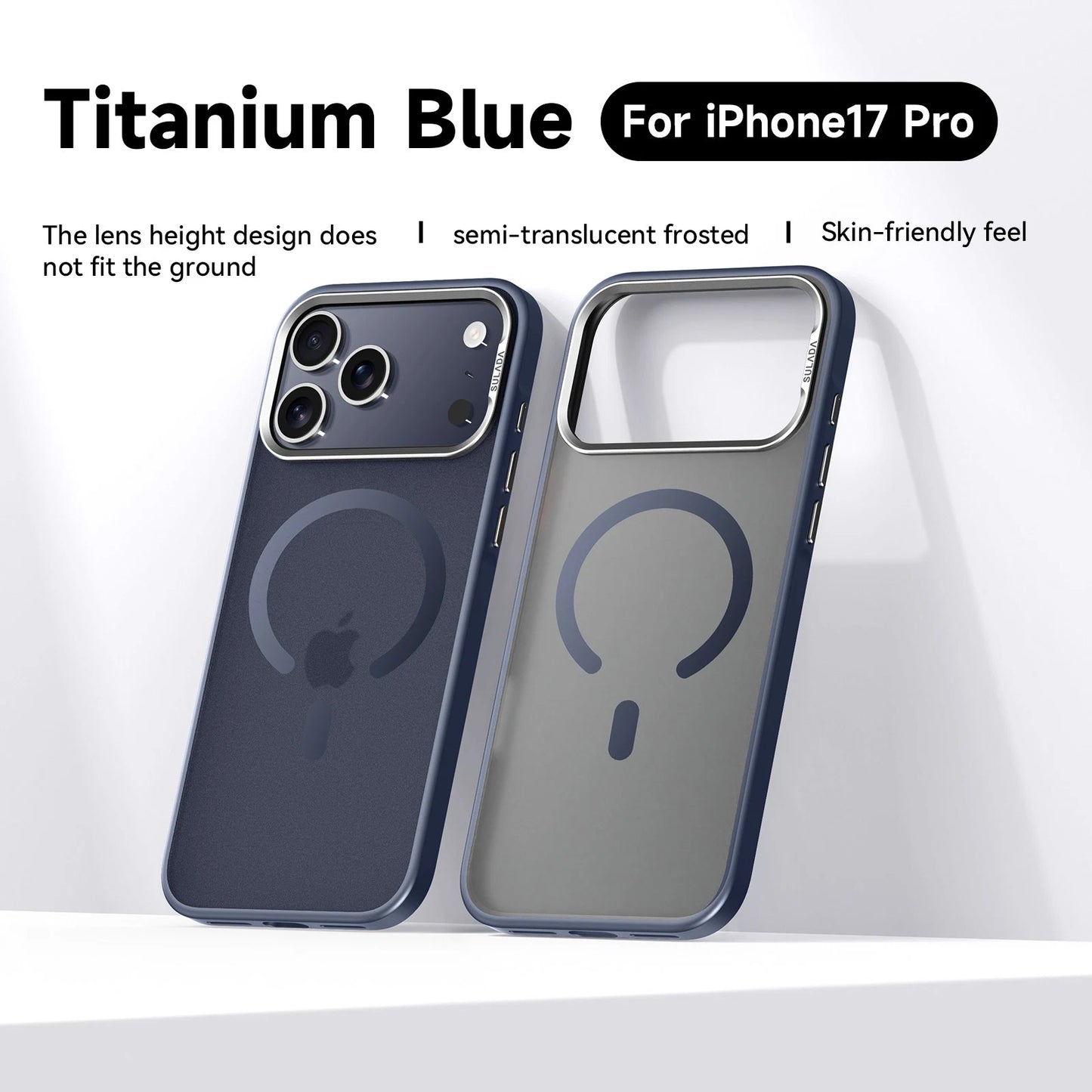 Frosted Magnetic Case Shockproof Hybrid Cover For iPhone 17 Pro Max 16 15 Pro
