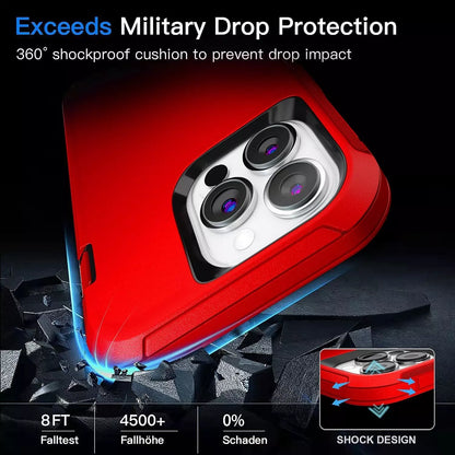 For iPhone 17 Air 16 15 14 Plus 13 12 11 Pro Max Shockproof Heavy Duty Case Clip