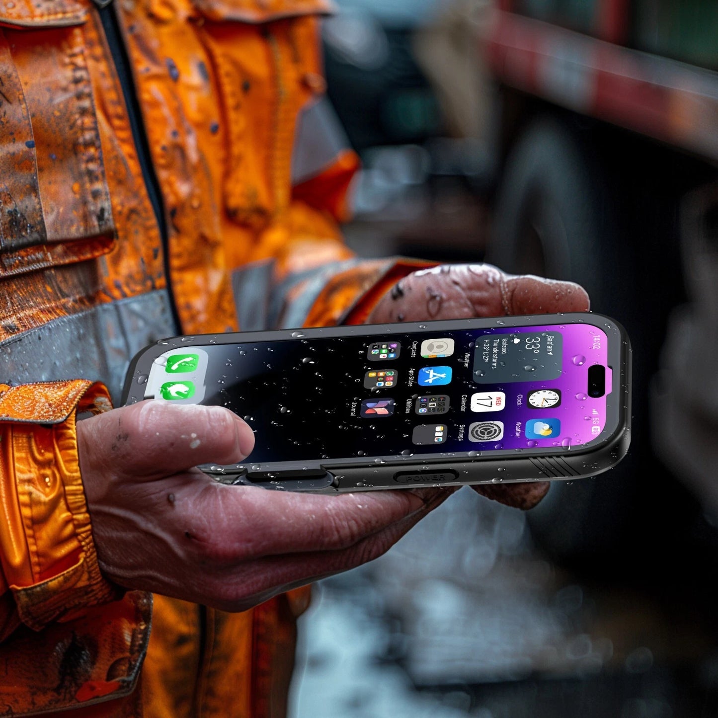 Waterproof Phone Case for iPhone 14 13 11 12 15 16 17 Pro Max Shockproof Cover