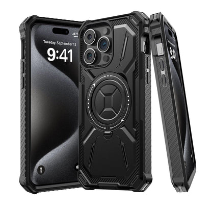 For iPhone 16 Pro Max 15 14 13 12 11 Heavy Duty Defender Case Belt Clip Holster