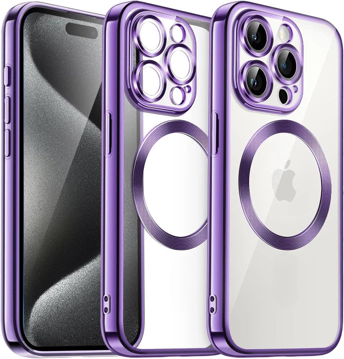 For iPhone 17 16 15 14 13 12 11 Pro Max Air Plus Mag Safe Case Camera Lens Cover