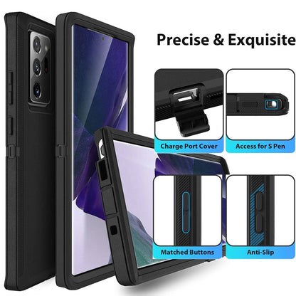 For Samsung Galaxy S25 Ultra Case S24 S23 Plus S22 S21 S20 FE Phone Cover +Glass