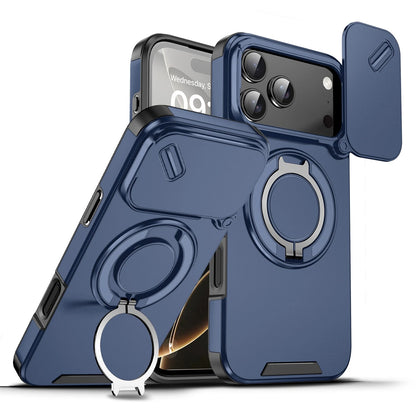 For iPhone 17 16 Pro Max 15 14 13 12 11 Rugged Magnetic Case w Ring Camera Cover