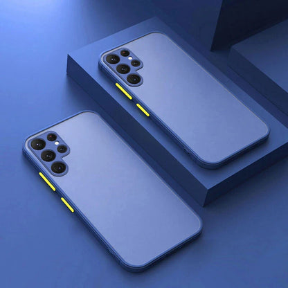 Matte Case Camera Cover For Samsung Galaxy S24 S23 S22 S21 S20 S10 A54 A14 A13