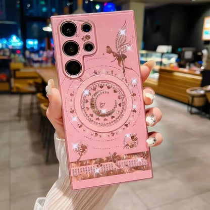 Women's Luxury Phone Case Shockproof Cover For Samsung Galaxy S25 S24 S23 S22