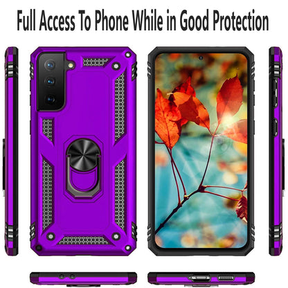 For Samsung Galaxy S21 Case /S21 Ultra/FE Phone Cover + Tempered Glass Screen