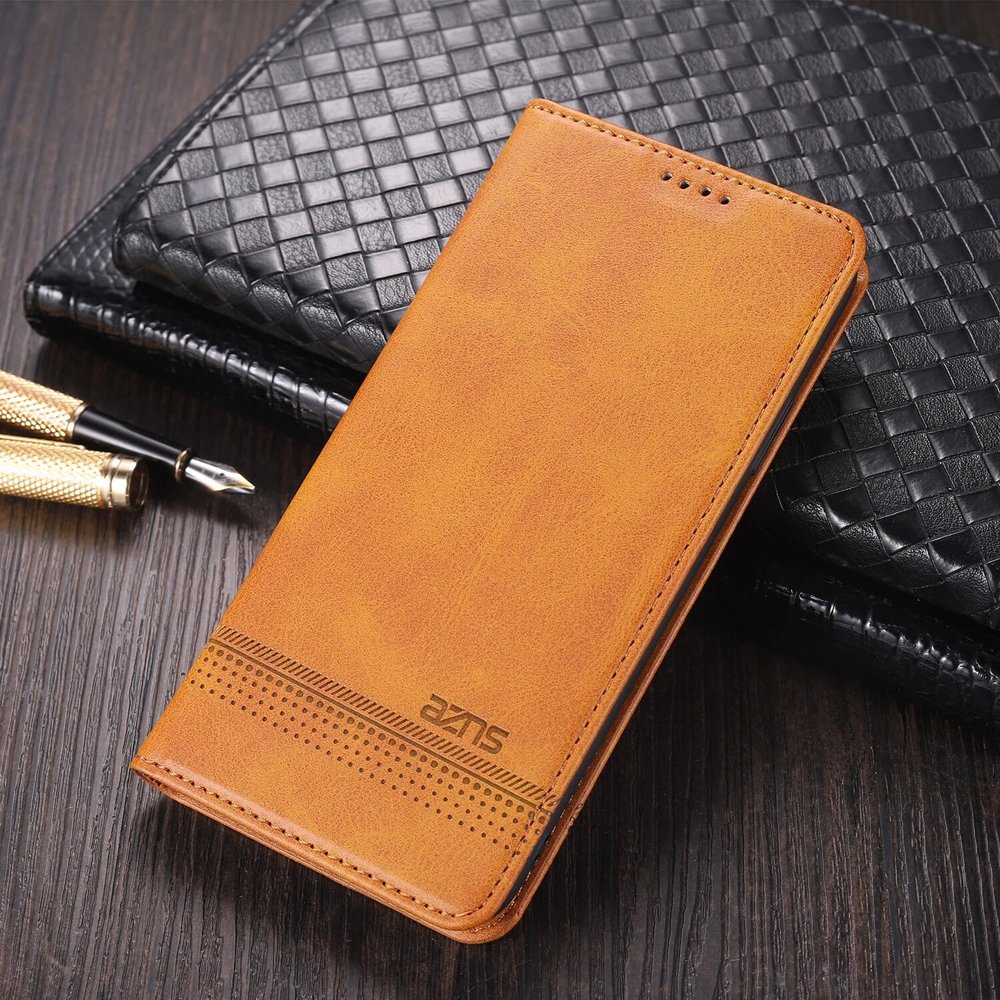 For Samsung Galaxy S24 FE S25 Ultra S23 S22 S21+ Flip Leather Wallet Case Cover