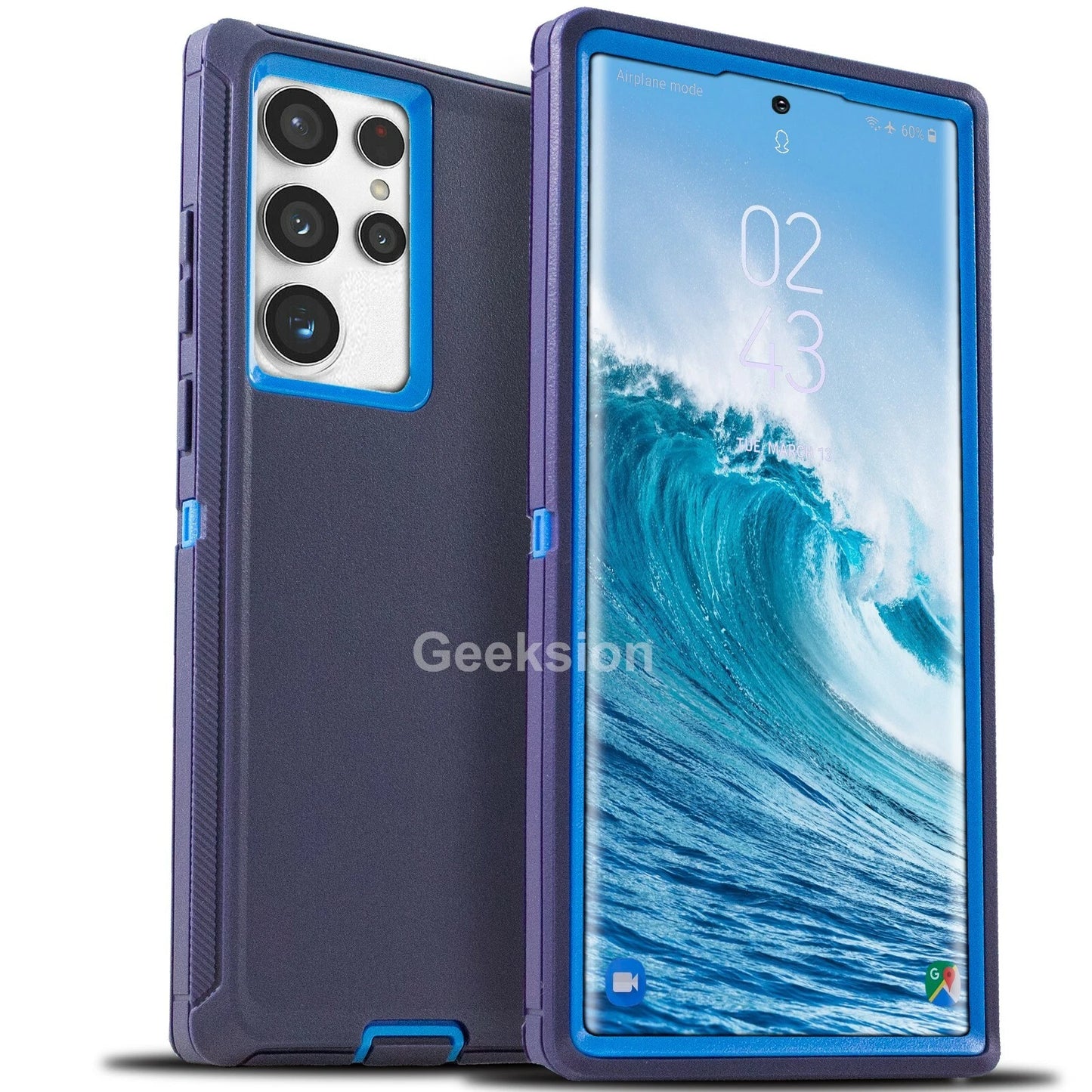 Heavy Duty Shockproof Case For Samsung Galaxy S25 S24 S23 S22 S21 + Ultra Cover